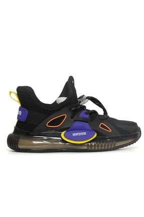 Siyah - Çocuk Triko Sneaker GJ22Y443-3