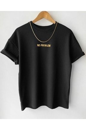 Kadife Oversize T-shirt noproblem