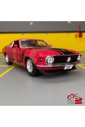 Ford Mustang Boss 302 1970 1/24 Ölçek *c&c Model Garage* Diecast Metal Model Araba TYC00516081107