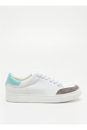 Beyaz - Yeşil Kadın Sneaker Buker 5002905083