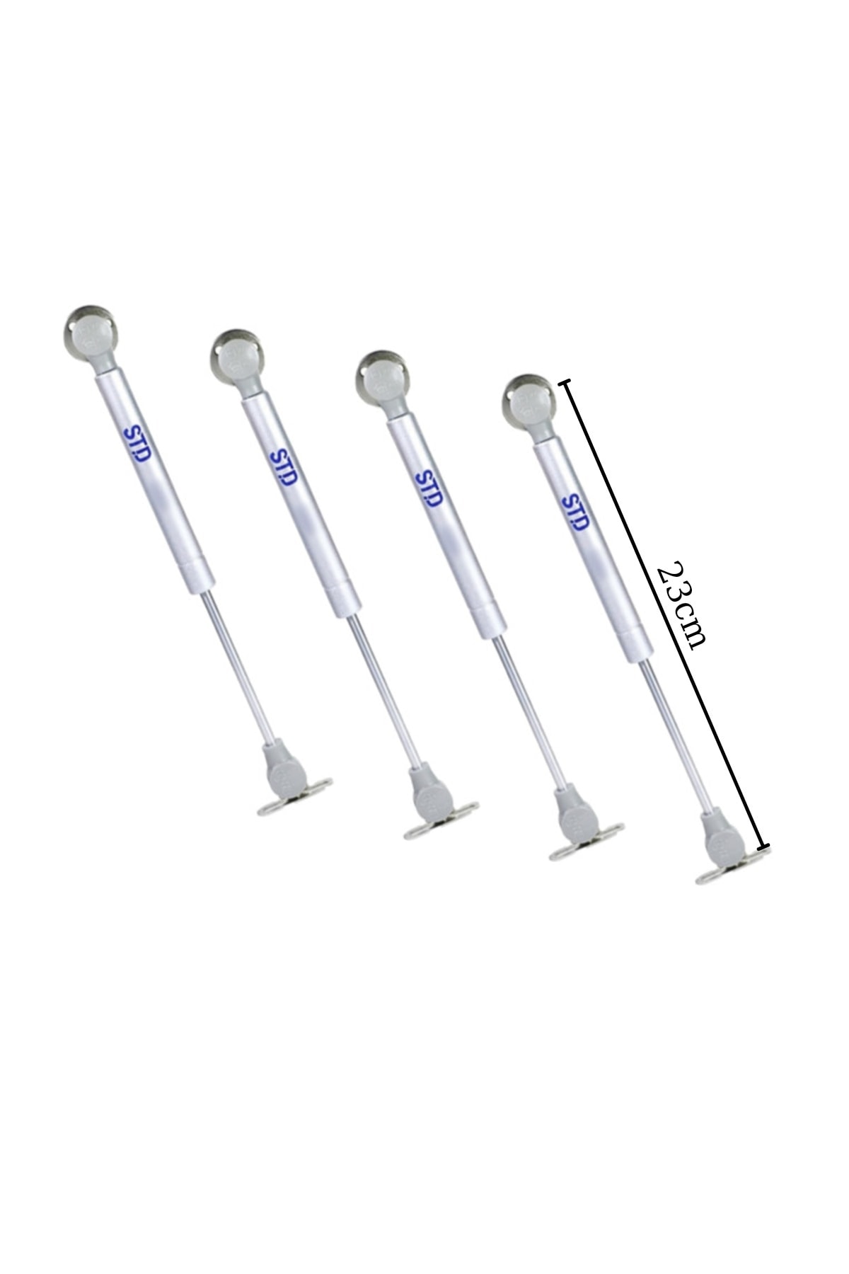 ARON (4 Adet) Kısa 80 / N Dolap Amortisörü Gazlı Piston Kapak Hidroliği ( 23 Cm )