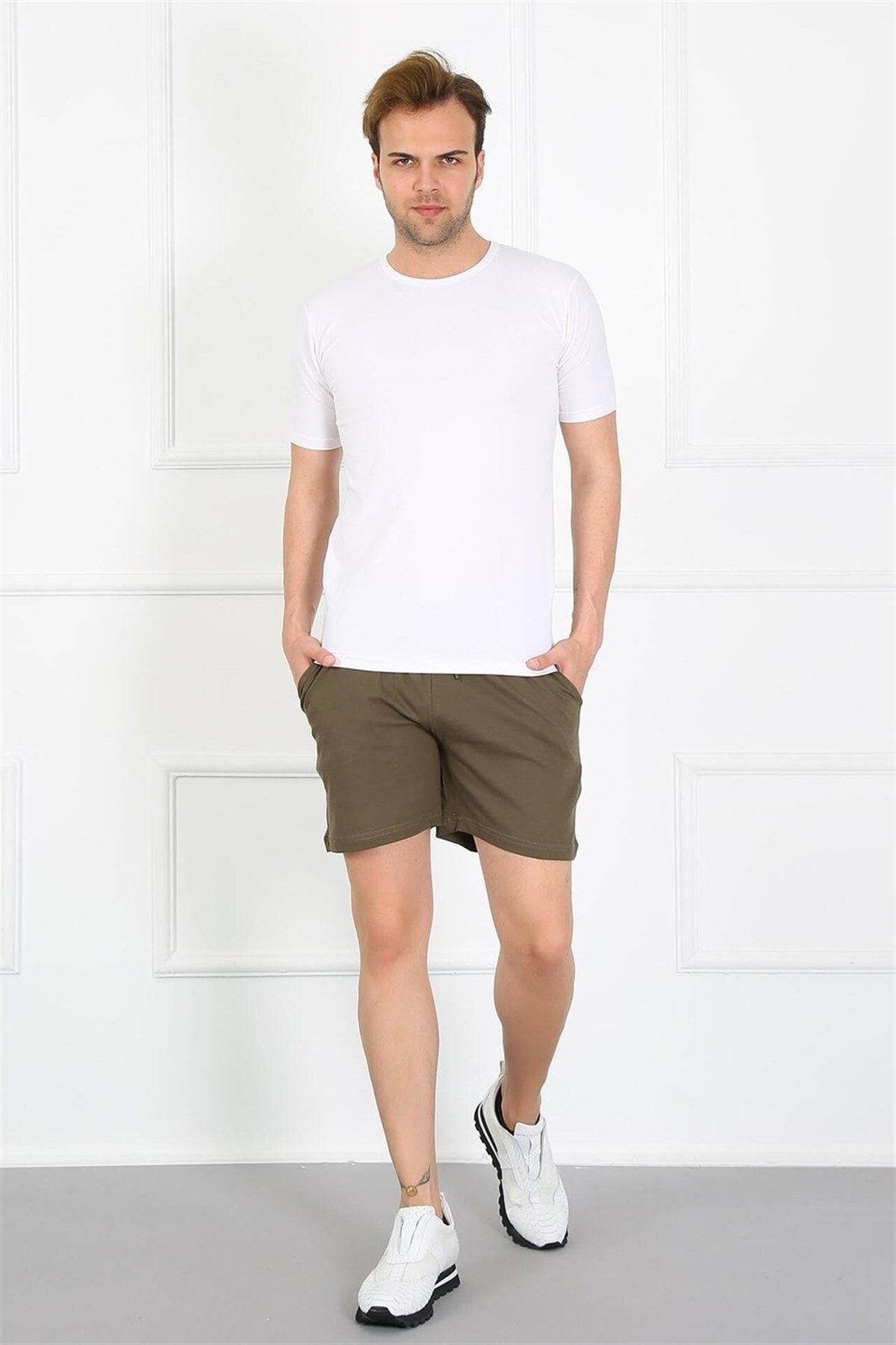 Grey on sale lacoste shorts