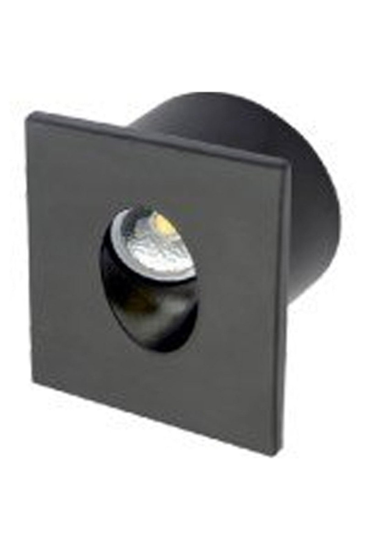Horoz-079-001-0003 Emerald Black LED Recessed Luminaire - 3w 4000k Case 1