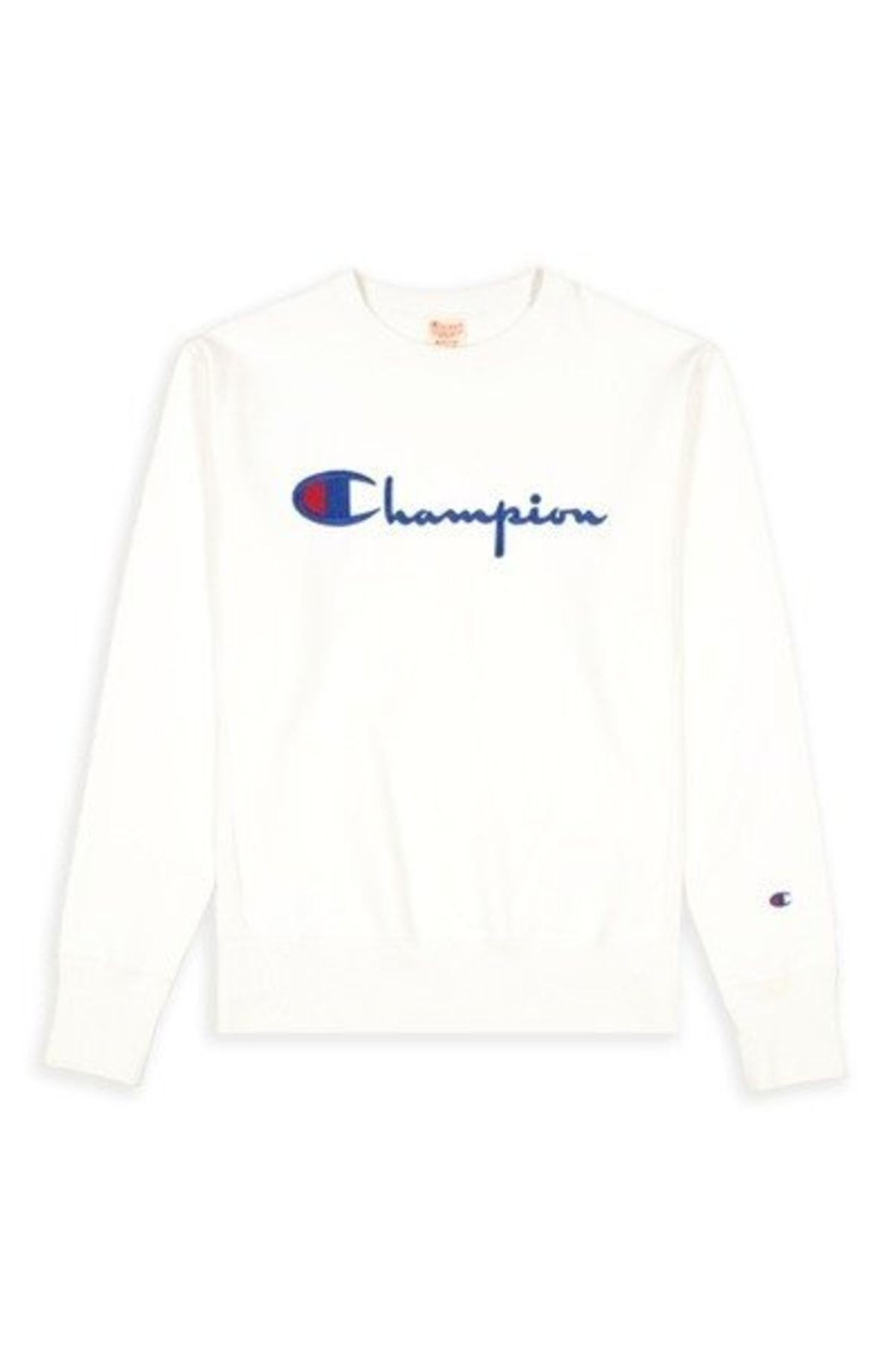 Champion Sweatshirt White Regular fit Trendyol