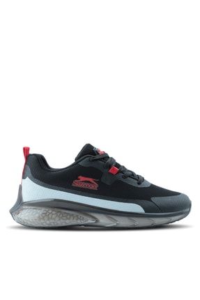 Turbo Sneaker Erkek Ayakkabı Siyah / Kırmızı SA12RE500