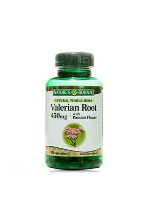 Valerian Root With Passion Flower 450 Mg 100 Kapsül 0074312333903