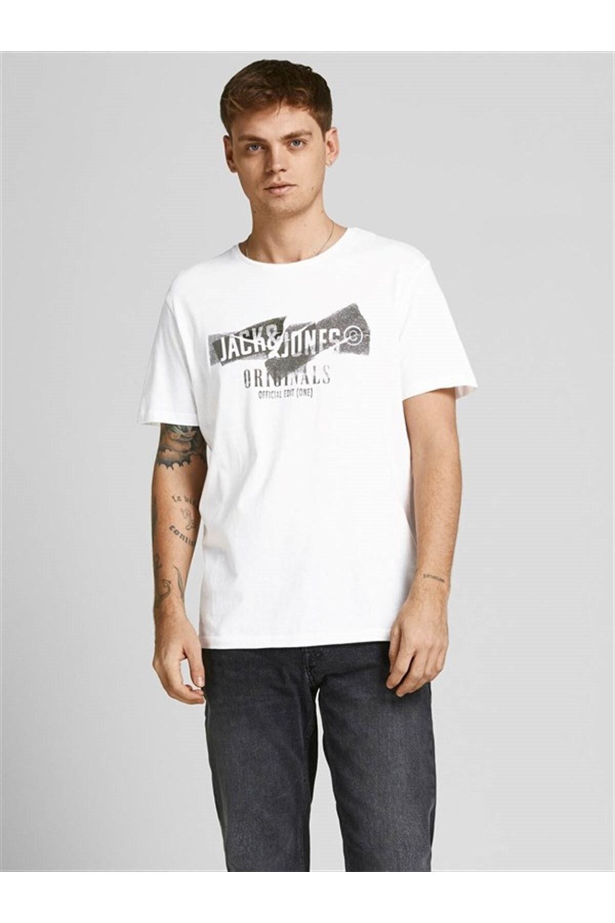 Jack and jones deals tee ss crew neck