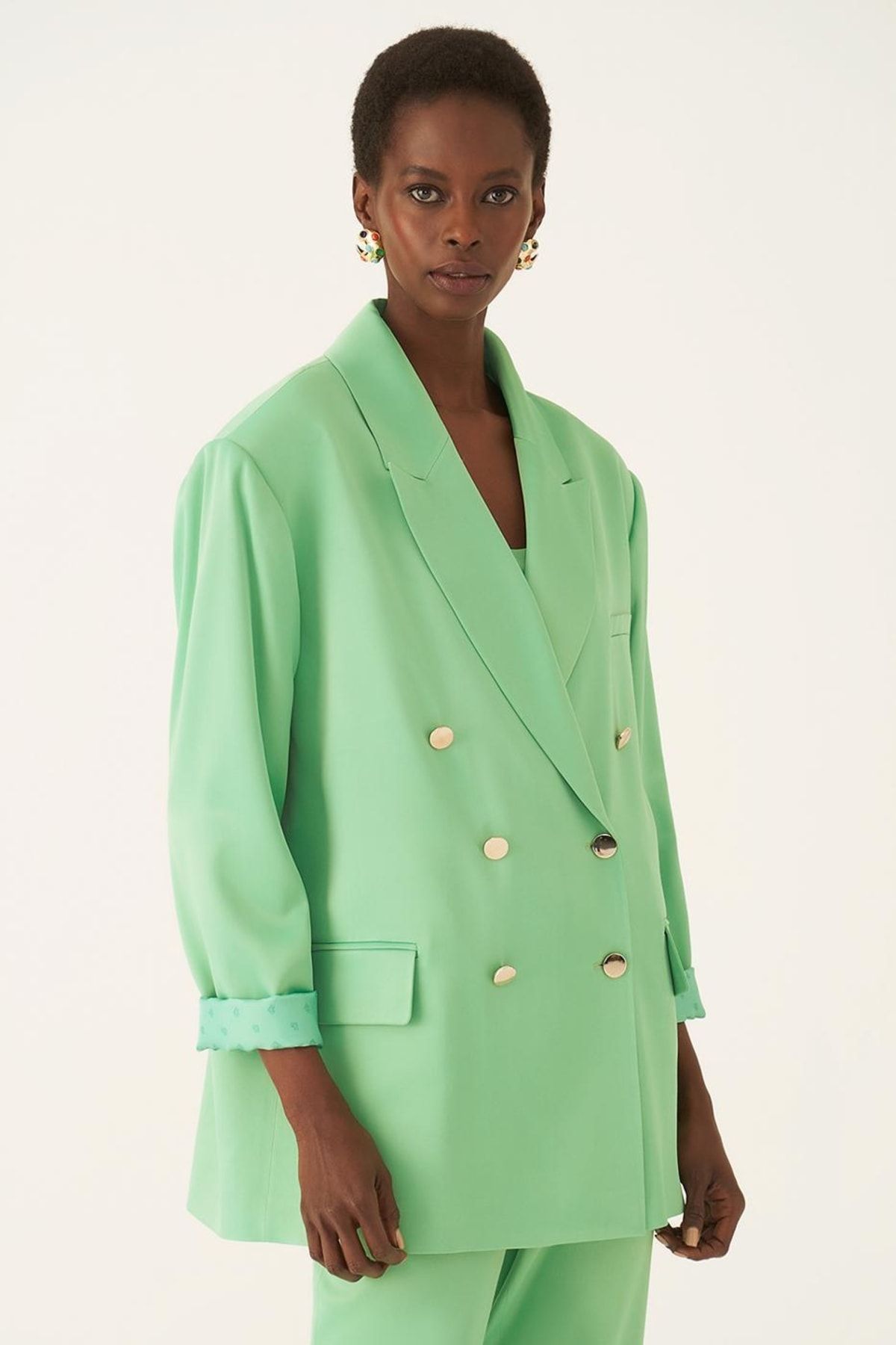 Apple green jacket store womens