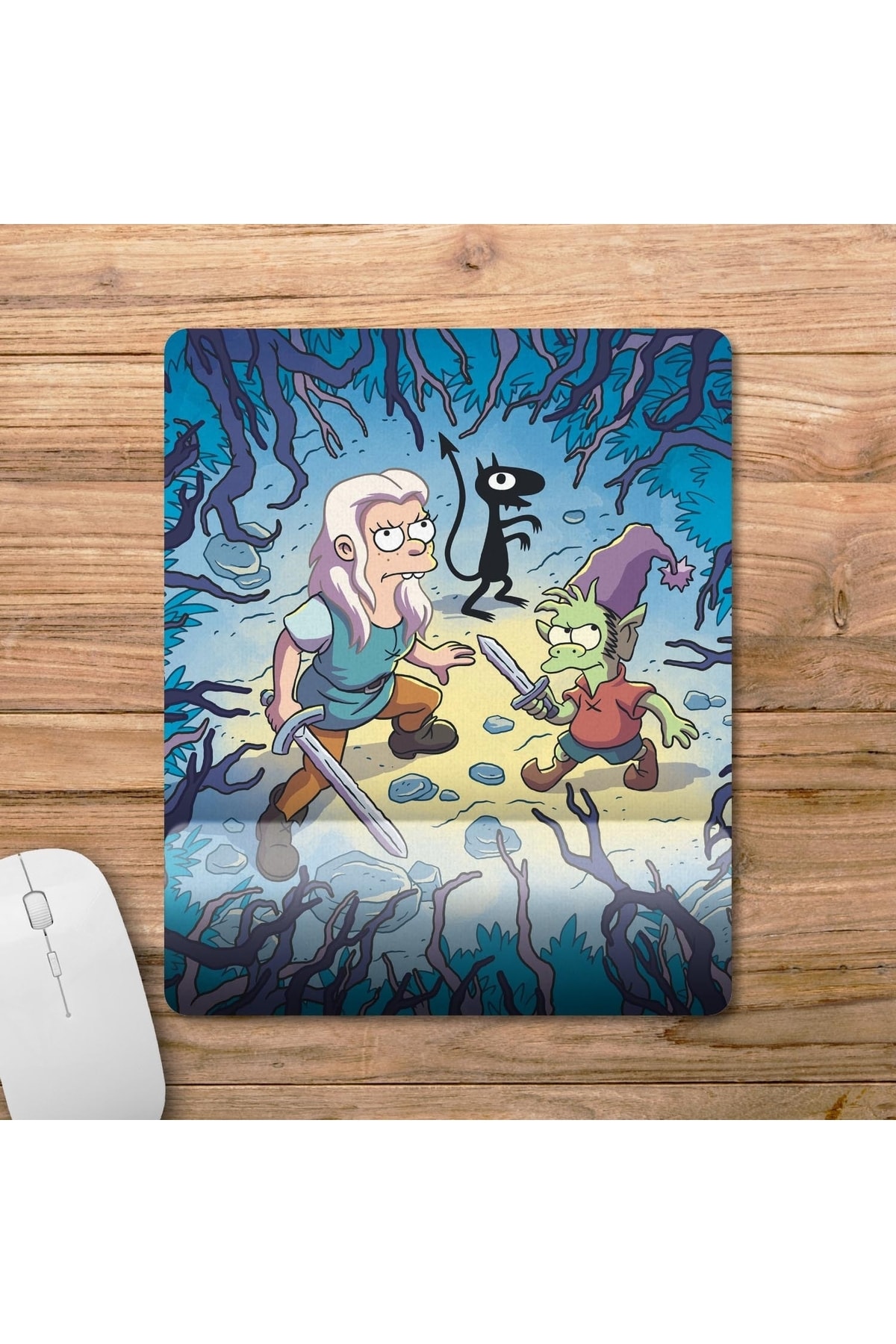 Disenchantment Wrist Supported Mousepad Model - 1