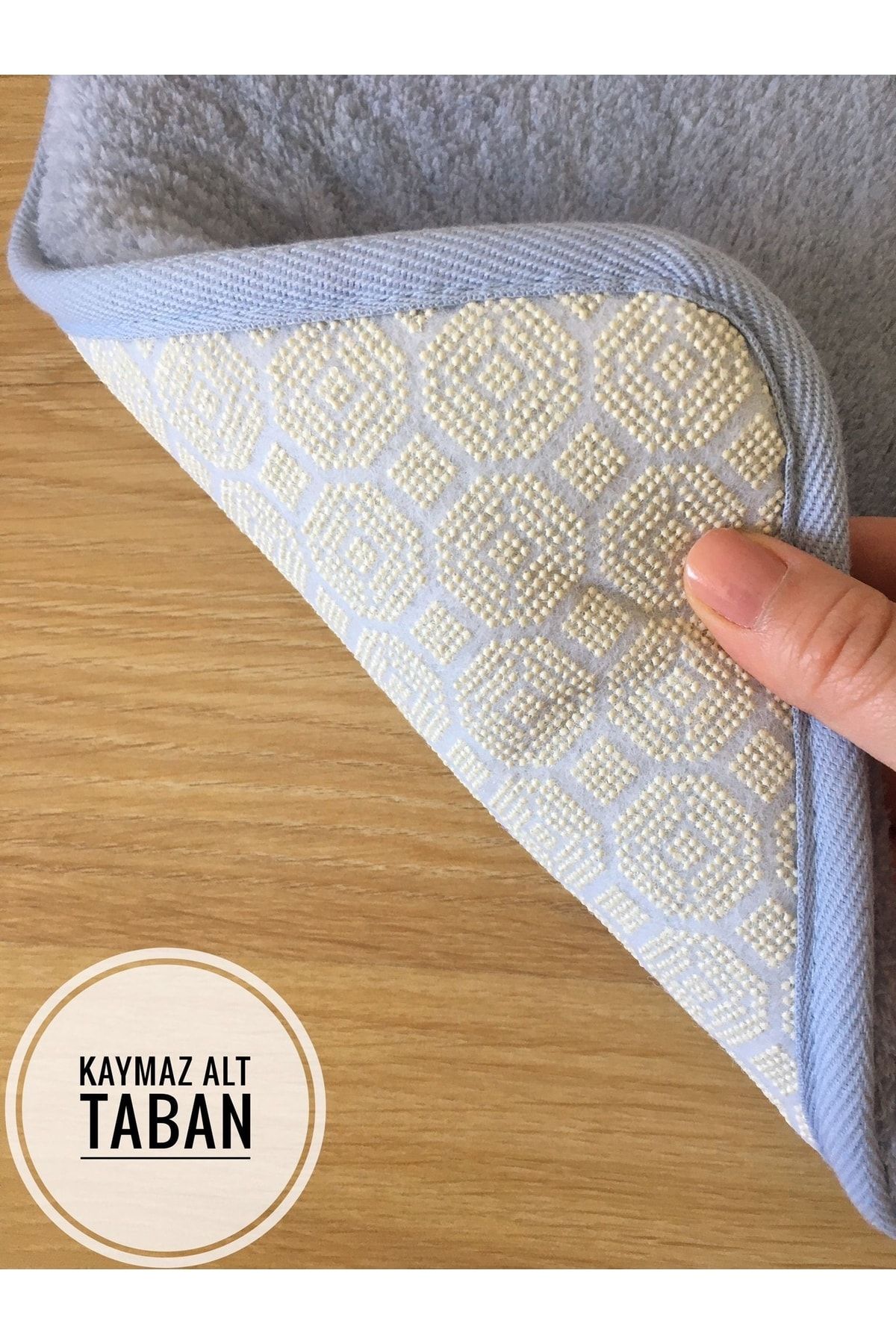 Memory-foam Hafızalı Kaymaz Taban Banyo Paspası 60 Cm X 100 Cm