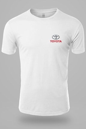 Toyota Logo Göğüs Baskılı Tişört Mtgx00114