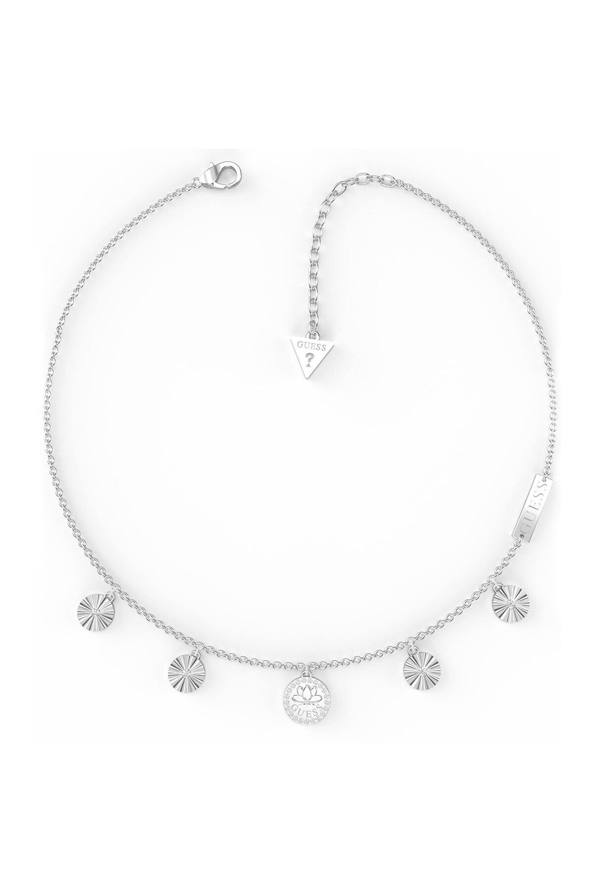 Guess sale necklace silver