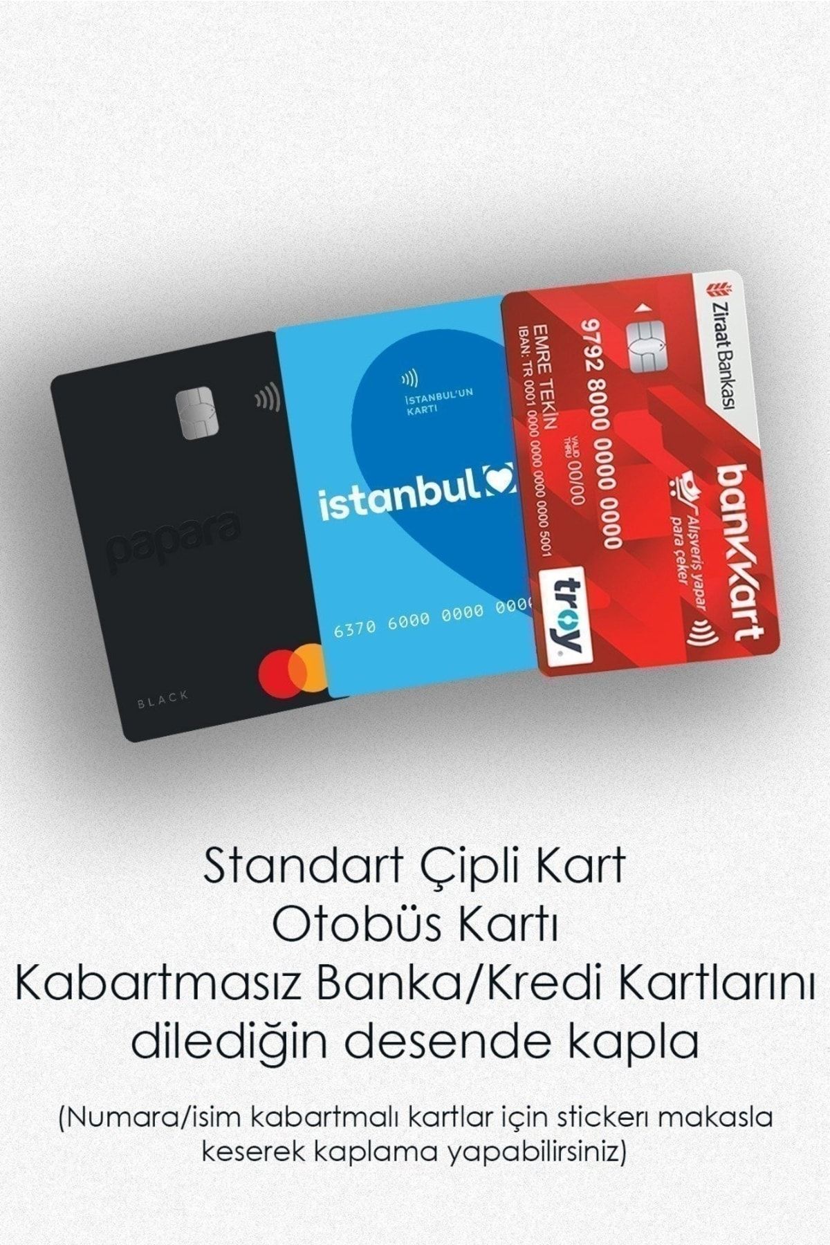 HOPENA-Firdevs Yöreoğlu Don't Be Stupid - Card Covering Sticker 2