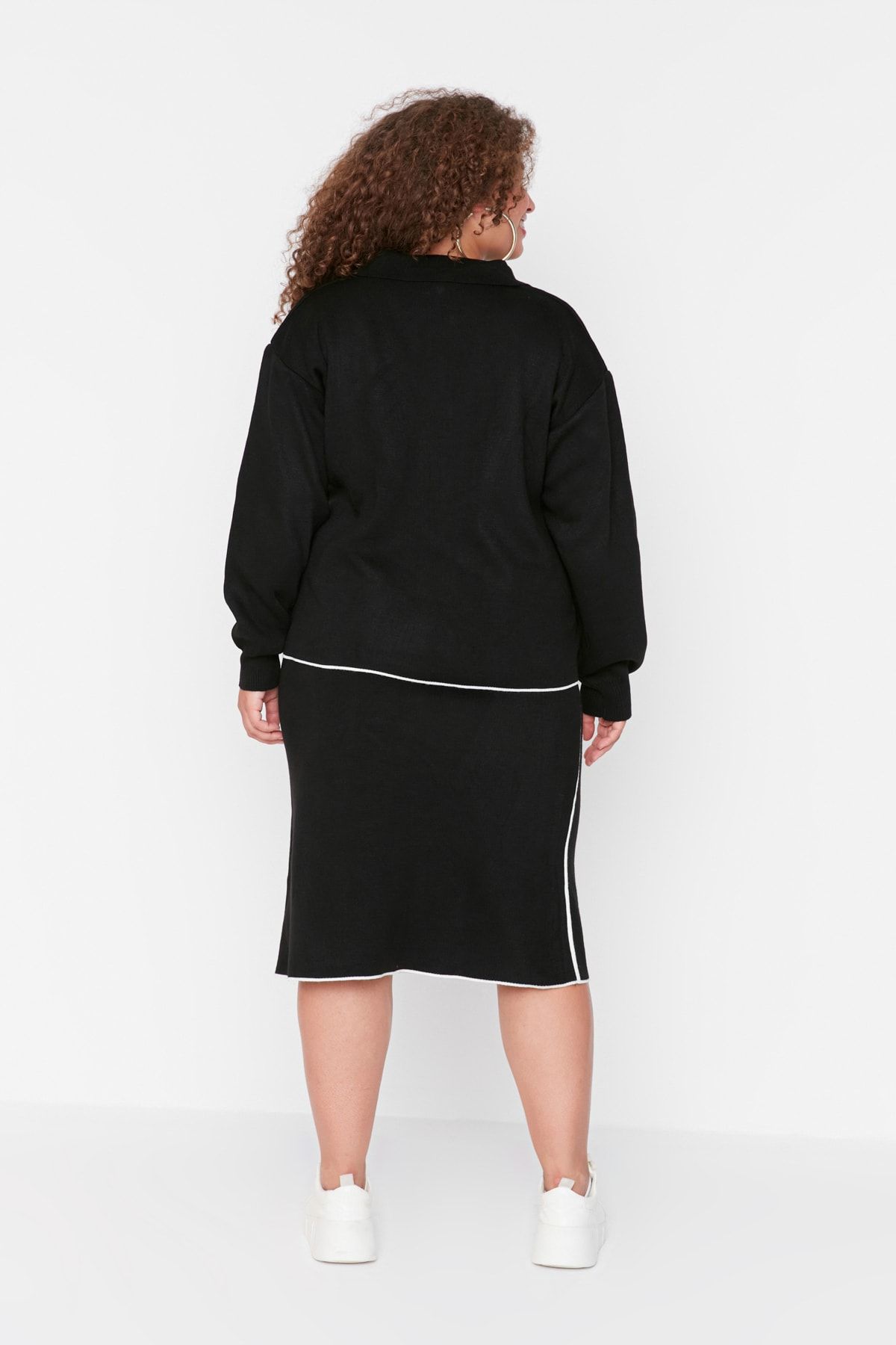 Trendyol Curve-Knitwear Bottom Top Set 5