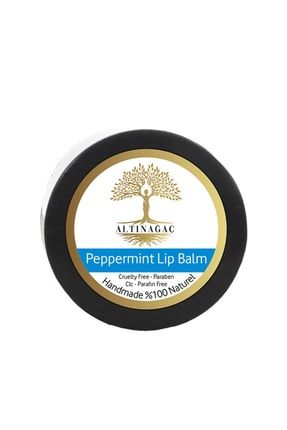 Doğal Lip Balm Peppermint - Dudak Kremi 15ml AALBPM44