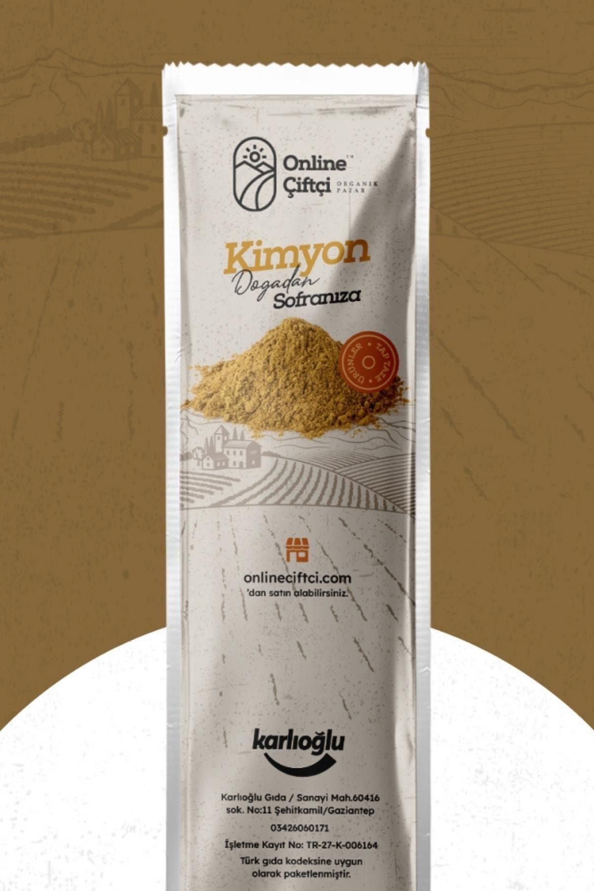 OnlineÇiftçi Kimyon Öğütülmüş 100gr