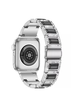 Apple Watch Uyumlu 38/40/41 mm Dıamond Tıffany Loop Kordon TFFN1