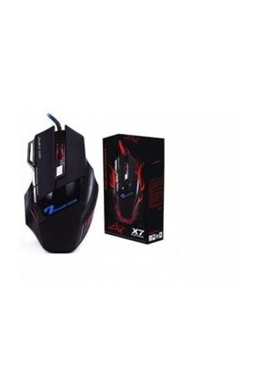 X7 Gaming Mouse Kumaş Kablo 7 Tuşlu Oyuncu Mouse 8698720989815