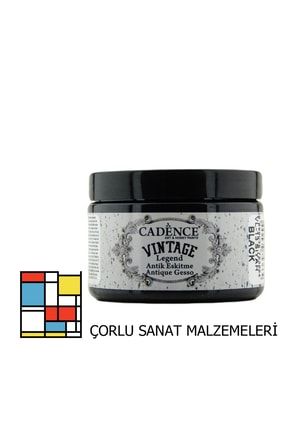 Vintage Legend Antik Eskitme 150 ml. VL-13 SİYAH C.VL-13