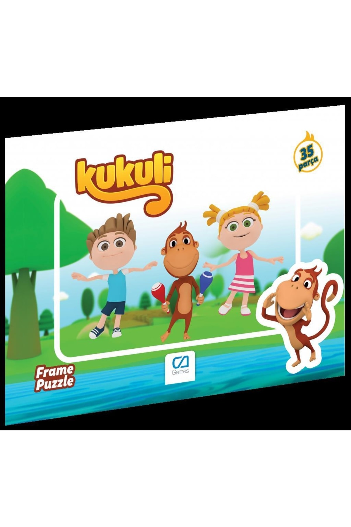 CA Games C&A Games Kukuli Lisanslı 35 Parça Frame Puzzle - Fiyatı