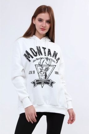 Kadın Montana Oversize Sweatshirt 3 Iplik MNTS01