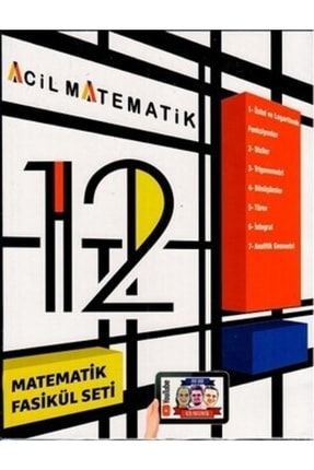 12. Sınıf Matematik Fasikül Set - 2022 P35725S9498