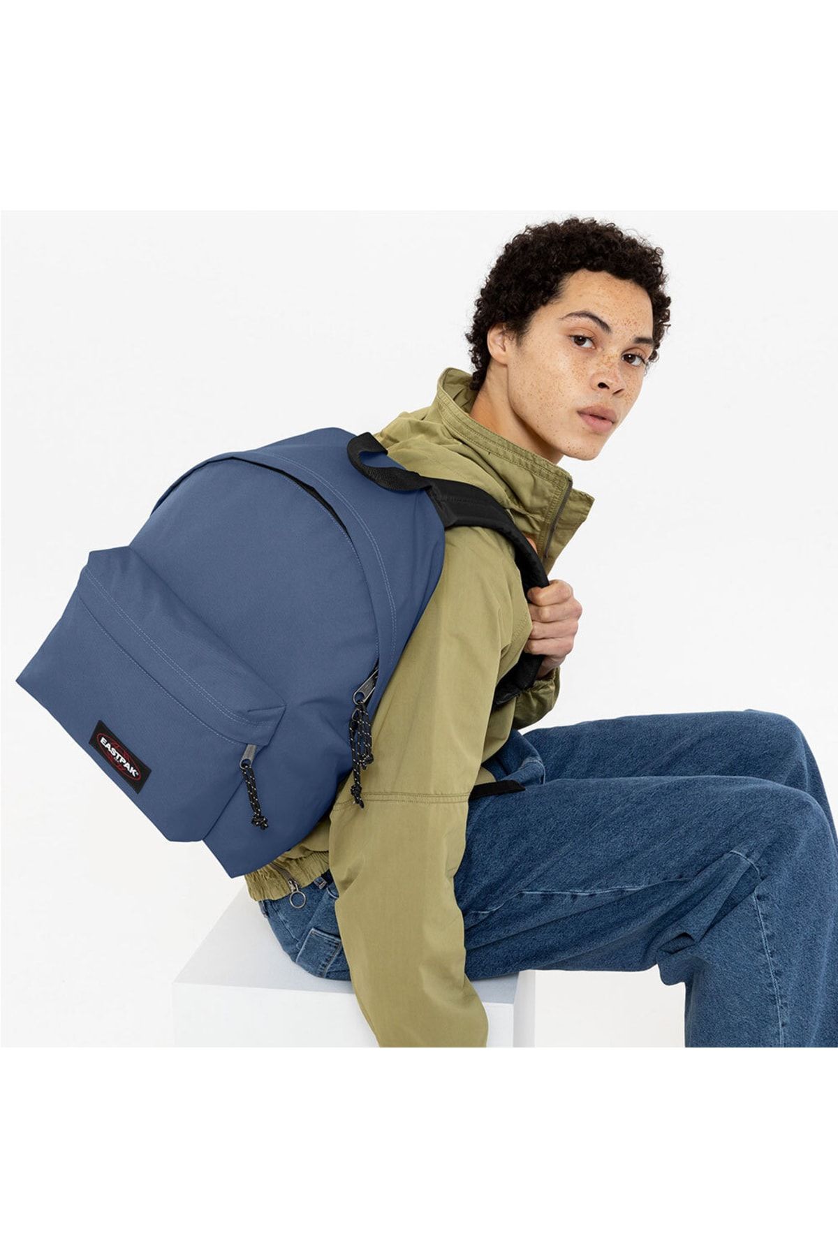 Eastpak-Uniszex párnázott Pak'r hátizsák - Kiegészítő 000620 u591 Kék 4