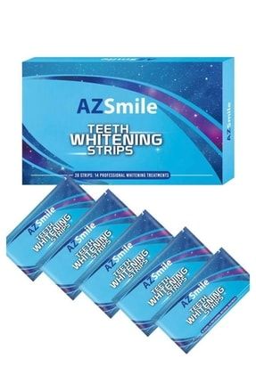 Teeth Whitening Extra Etkili Diş Beyazlatma Bantları -10 Bant- 5 Paket - 25072507202202