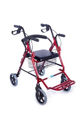 Ayak Pedallı Alüminyum Rolatör (tekerlekli Sandalye Gibi Kullanma Imkanı) Comfort Plus DM9146
