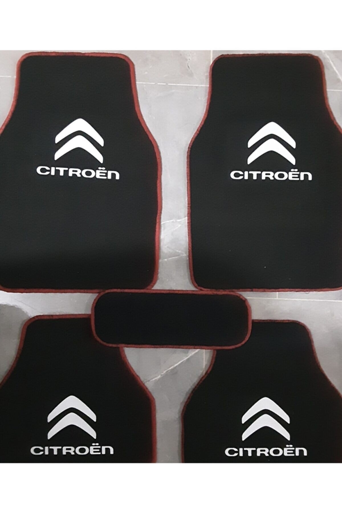 Citroen Cactus Logolu Siyah Halıfleks Paspas Seti