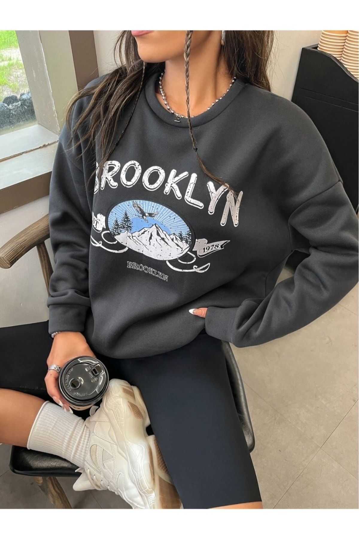 Women's top brooklyn sweatshirt