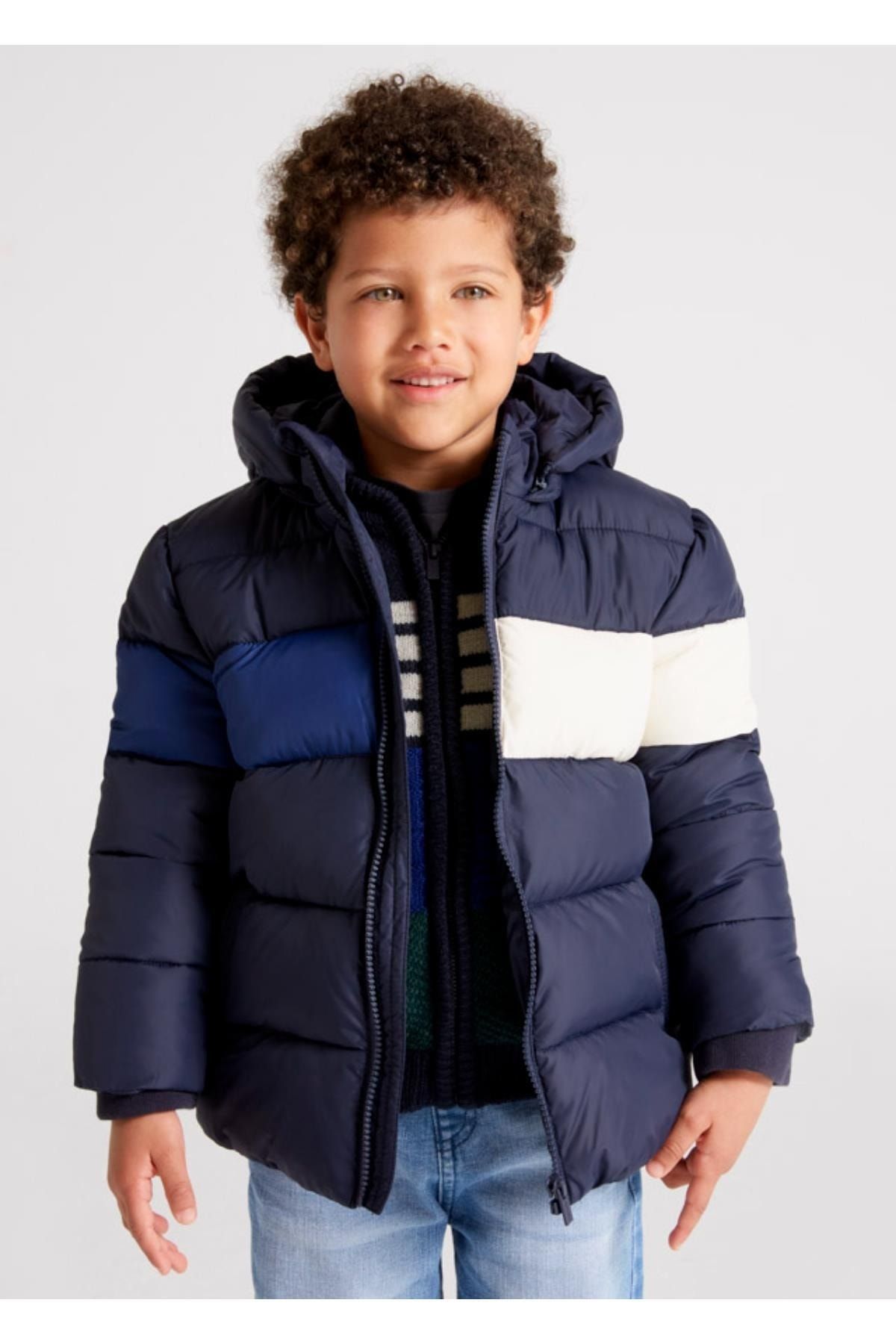 Mayoral Winter Jacket Dark blue Trendyol