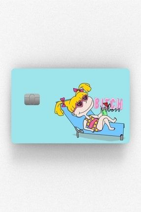Angelica Bitch - Kart Kaplama Stickerı HPN-3037