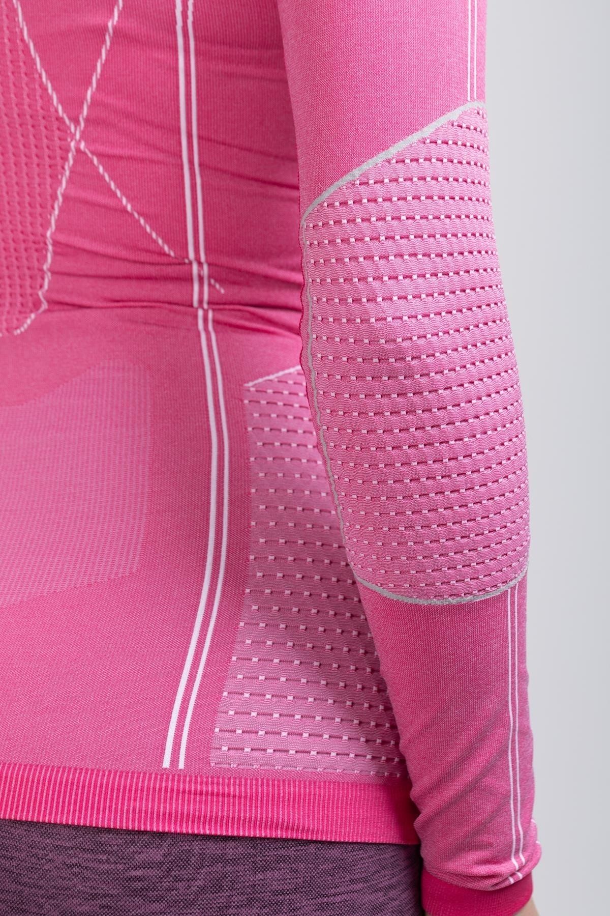 kingspearl Kadın Pro Dry Fit Uzun Kollu Dikişsiz Spor Tişört BY8884