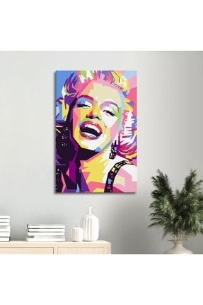Merlyn Monroe Pop Art Canvas Tablo 2517