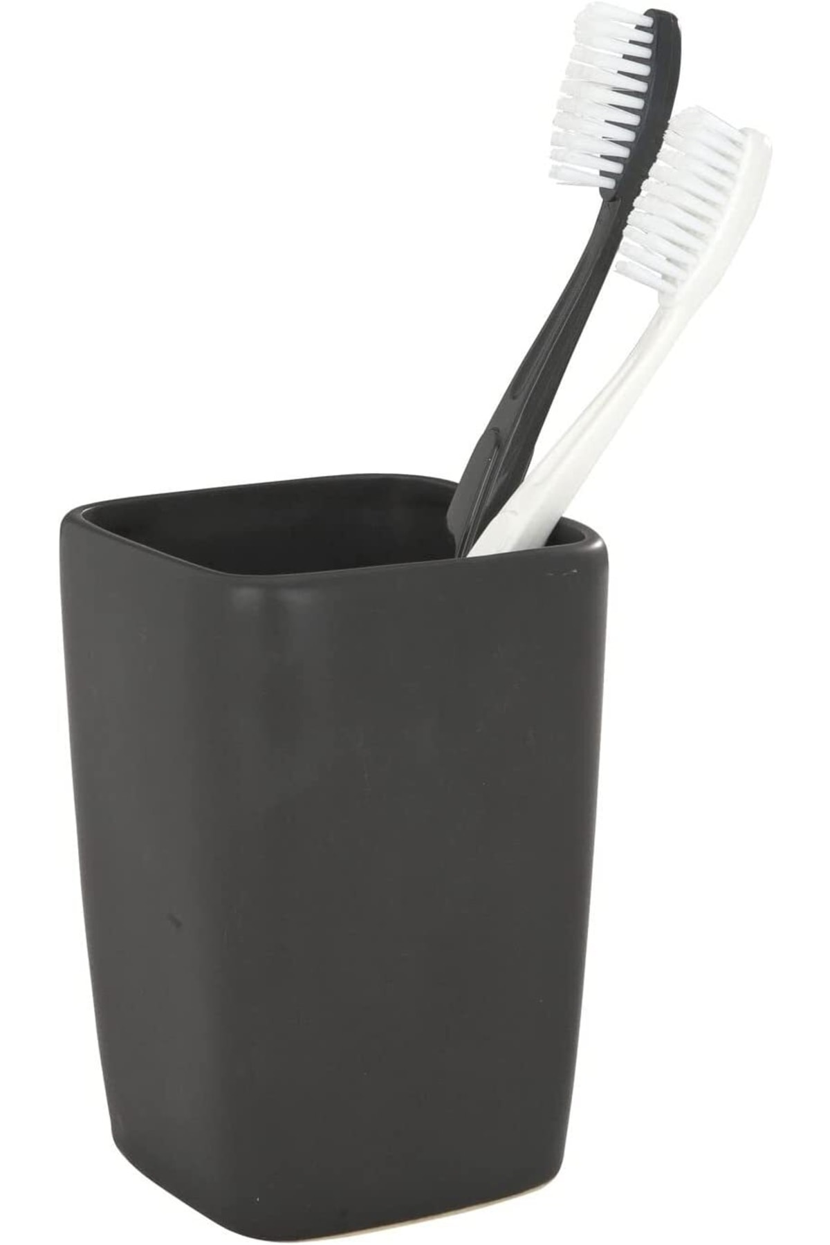 Wenko Fıskiye Bardağı Faro Siyah Seramik, Seramik, 7,5 X 10,7 X 7,5 Cm, Siyah (made In Gemany)