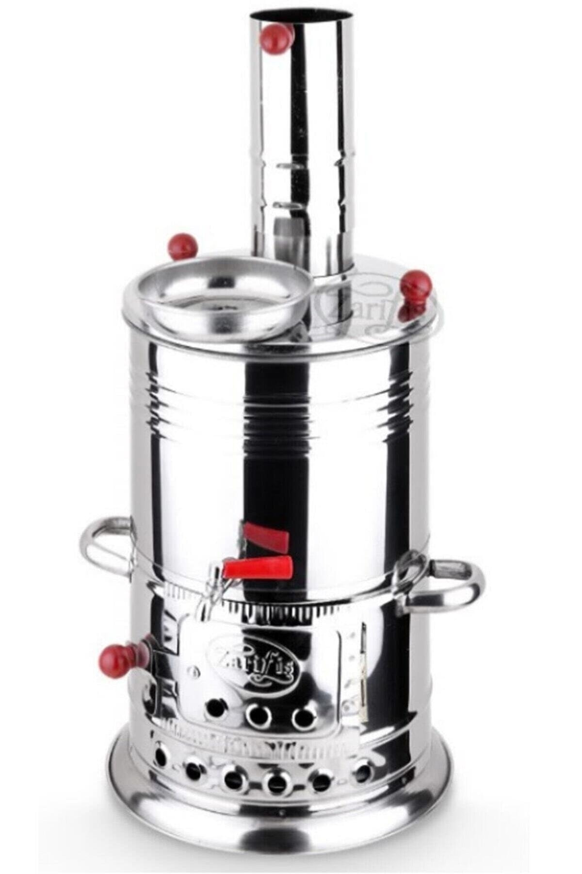 Krom 5 Lt Tek Musluk Semaver