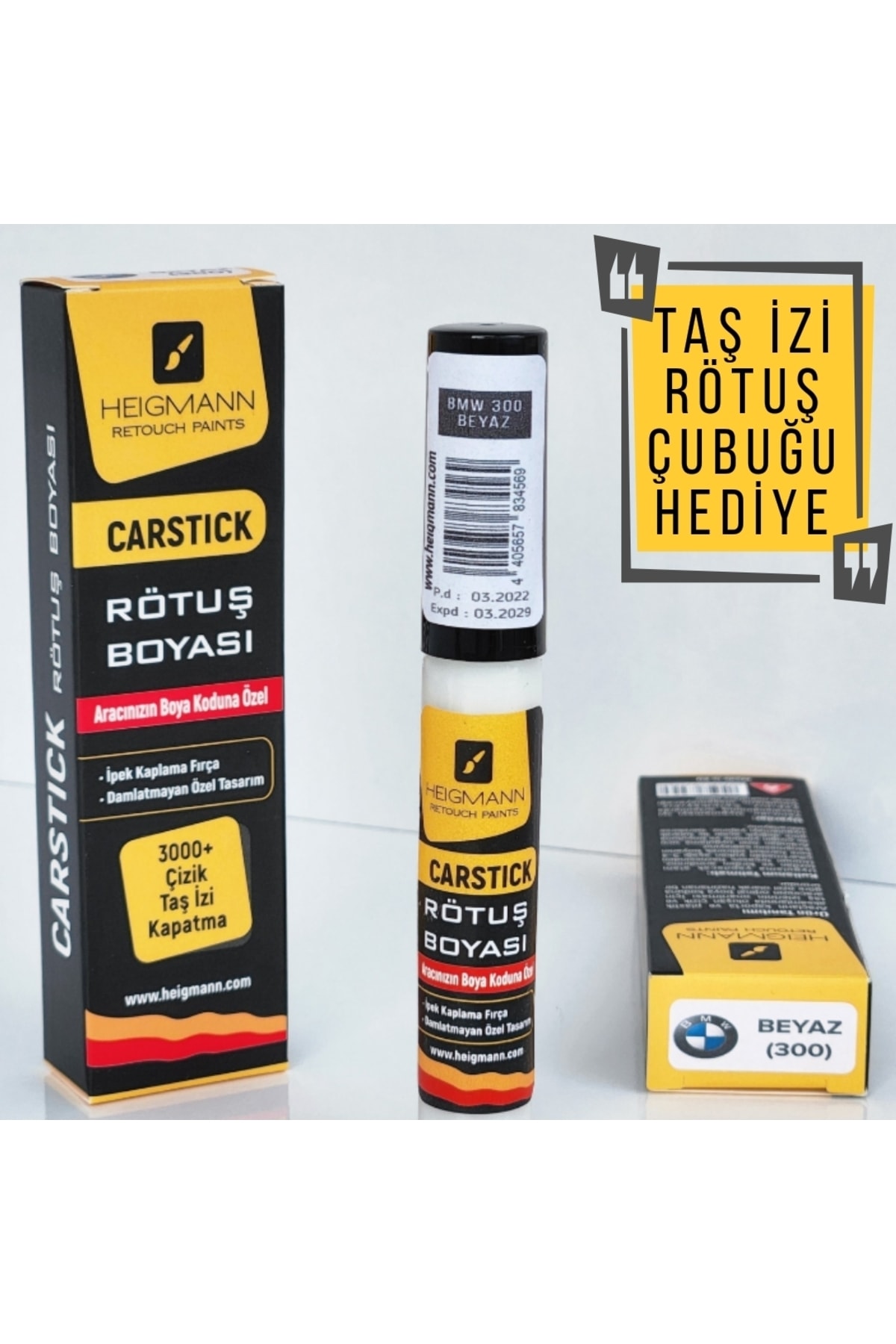 HEİGMANN Bmw 300 3 Kasa 3.20 5 Kasa 2kasa Beyaz Rötuş Rütuş Rötüş Boyası