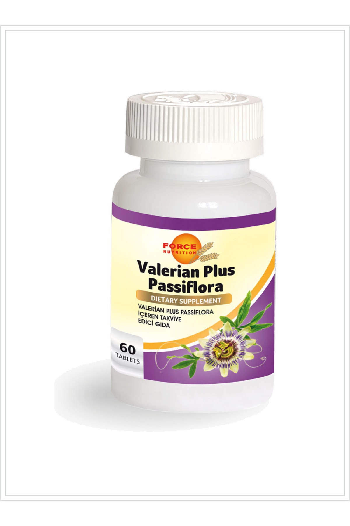 Force Nutrition Valerian Plus Pasiflora 60 Tablet