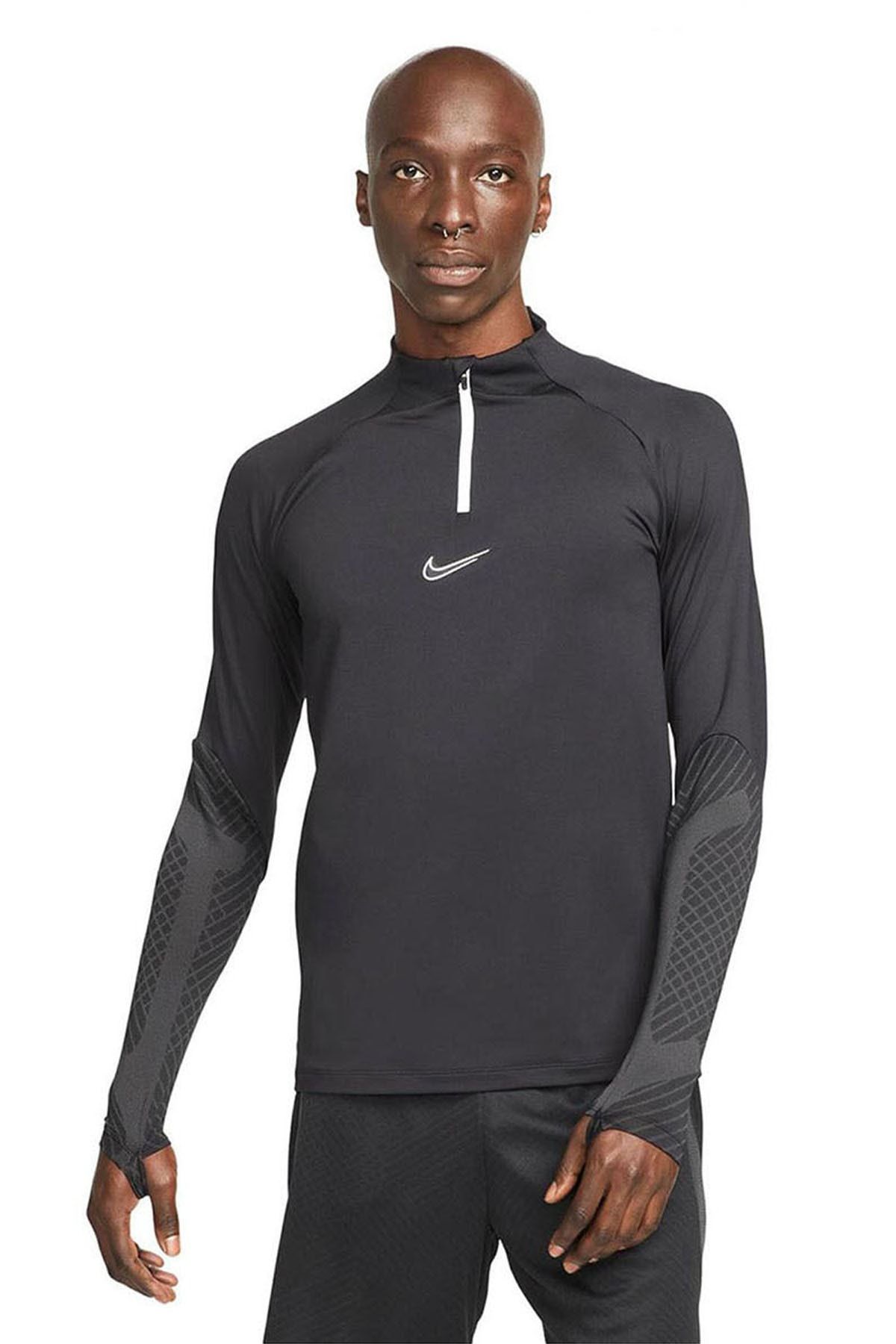 Nike Erkek Uzun Kollu T-shirt M Nk Df Strk Drıl Top K Dh8732-010