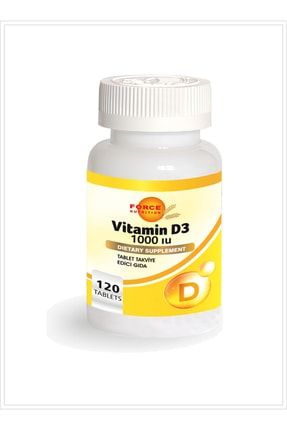 Vitamin D3 1000 Iu 120 Tablet STK1091