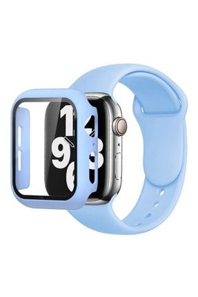Apple Watch 7-8 (45 MM) Uyumlu Nike Kılıf Kasa Ve Ekran Koruyucu Yüksek Kalite 360 KORUMA 45MM-
