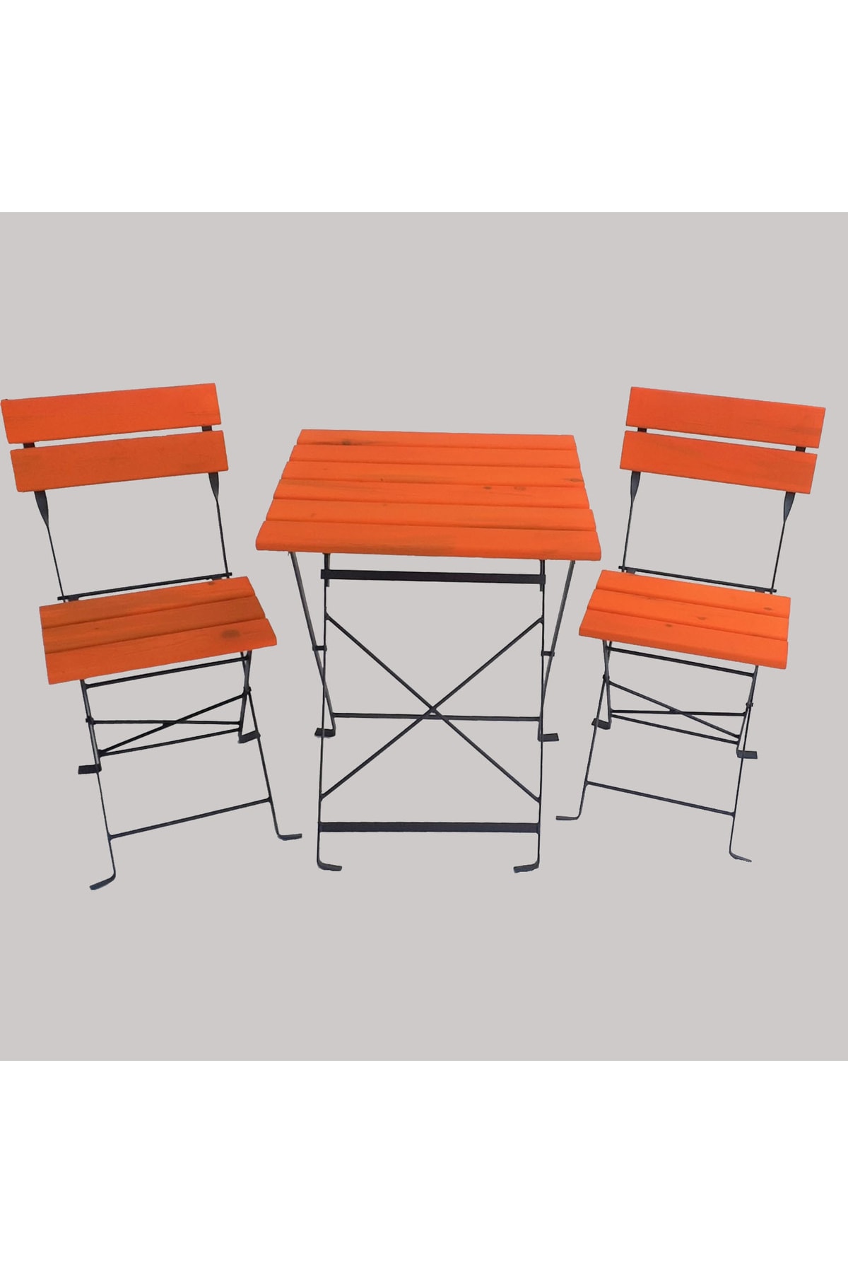 TUVALHOME Bistro Masa Sandalye Takımı - Bahçe - Mutfak - Balkon Masa Sandalyesi