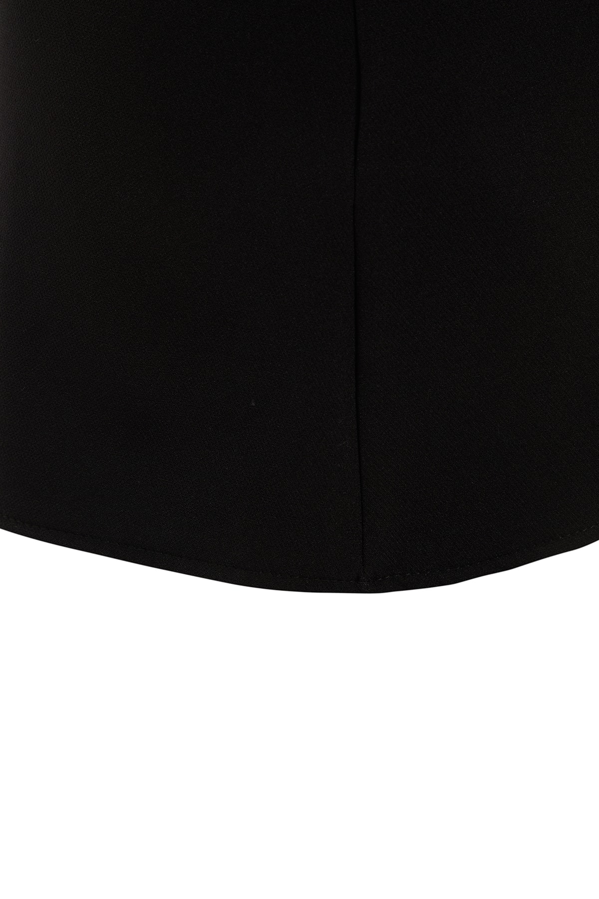 Trendyolmilla  Siyah A-line/Çan Dokuma Mini Etek TWOAW23ET00082 - Görsel 7