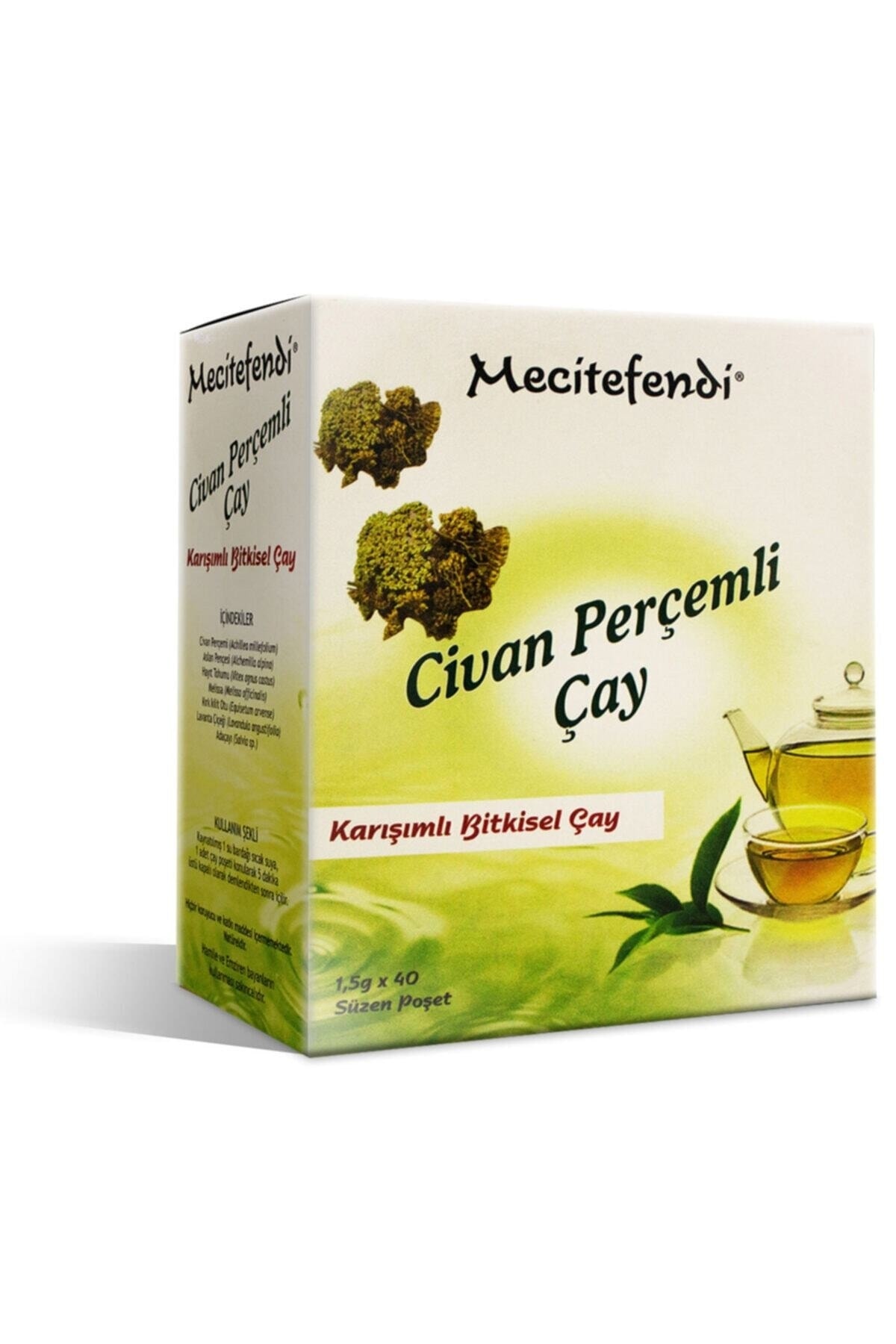 Mecitefendi Civan Perçemli Çay (süzen Poşet 40lı)