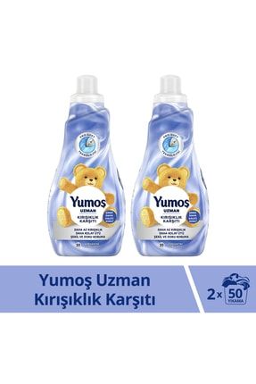 Uzman Konsantre Çamaşır Yumuşatıcısı Kırışıklık Karşıtı Kolay Ütüleme 1200ml 50yıkama 2 Adet SET.UNİ.1289