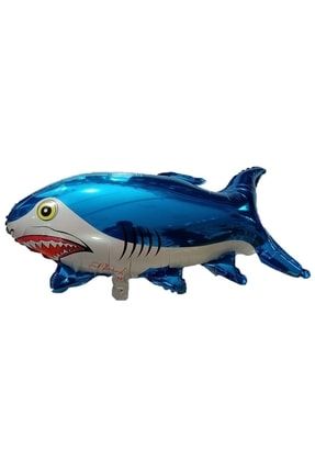 Köpekbalığı Mavi Folyo Balon 40 Cm 1 Adet OPST16001430