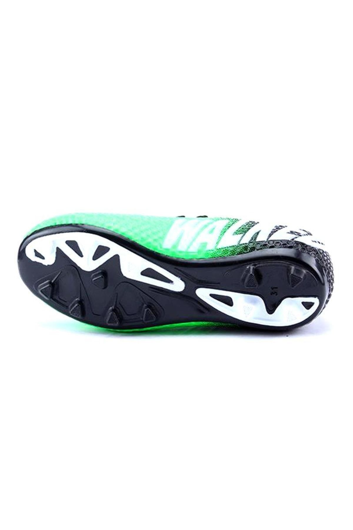 Walked-Green Football Boots Soccer Astroturf Shoes 2