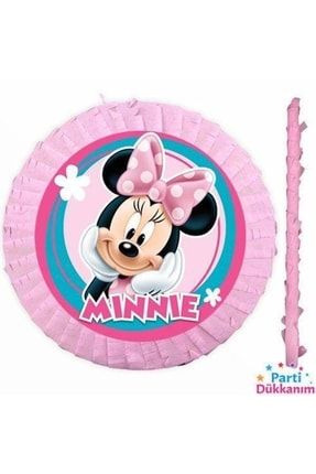 Minnie Mouse Pinyata 42 + Sopası Pinyata0G-03