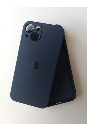 Iphone 13 Uyumlu Horizon Blue Kamera Korumalı Lansman Içi Kadife Silikon Logolu Kılıf MORE18